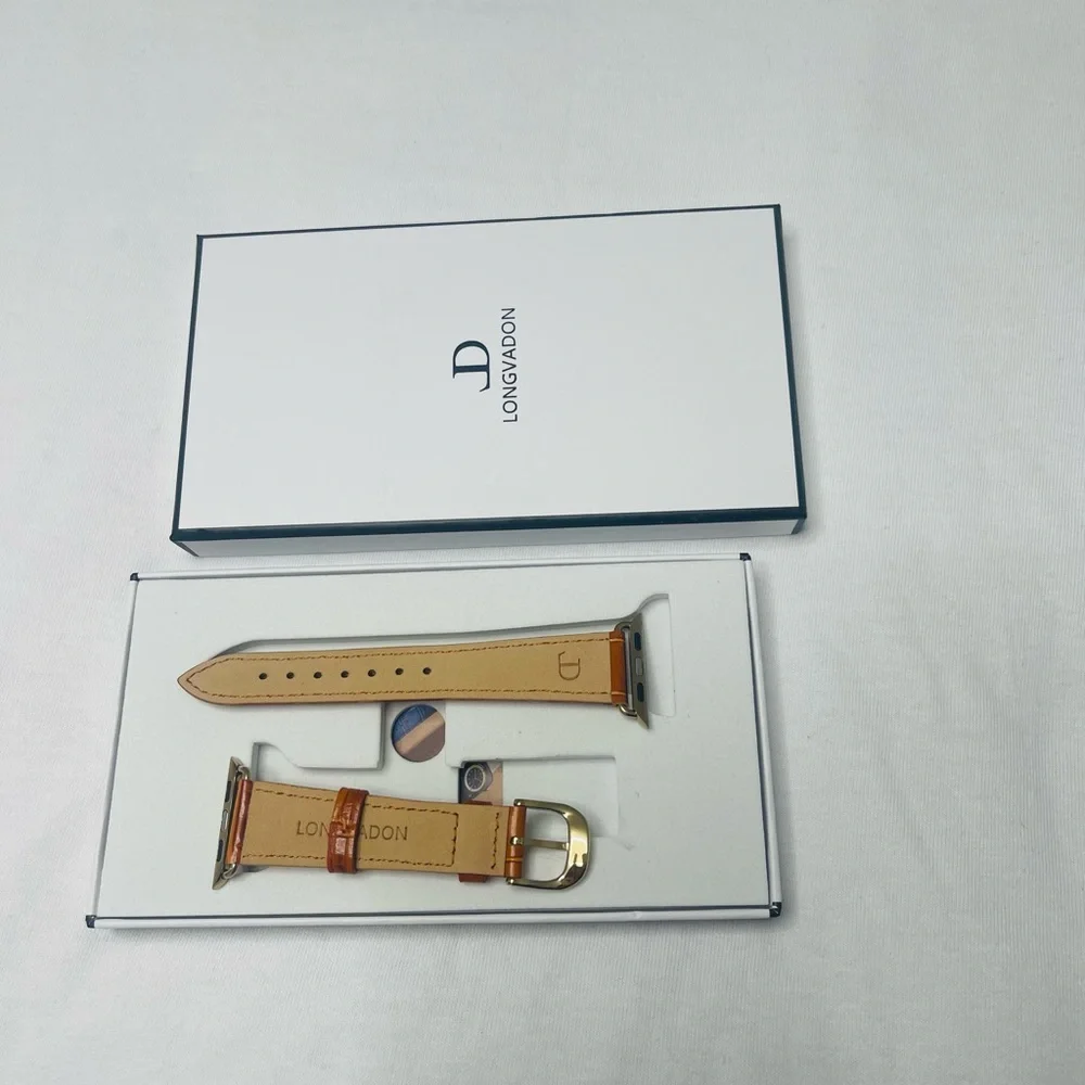 Brown Leather Watch Strap